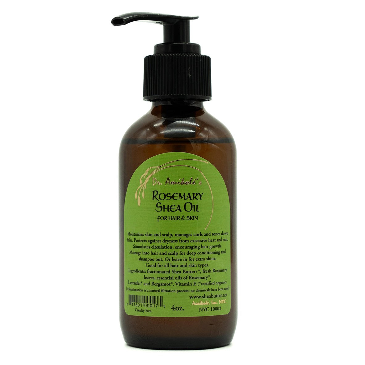 Rosemary Shea Oil (aromatic and fresh)