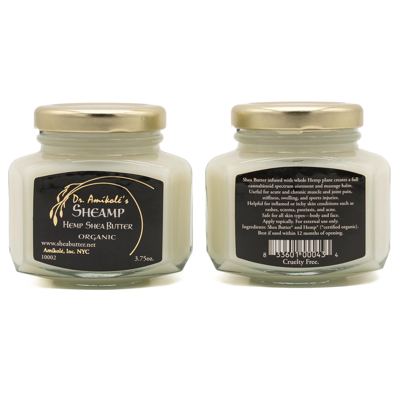 Sheamp (shea+hemp pain relief)